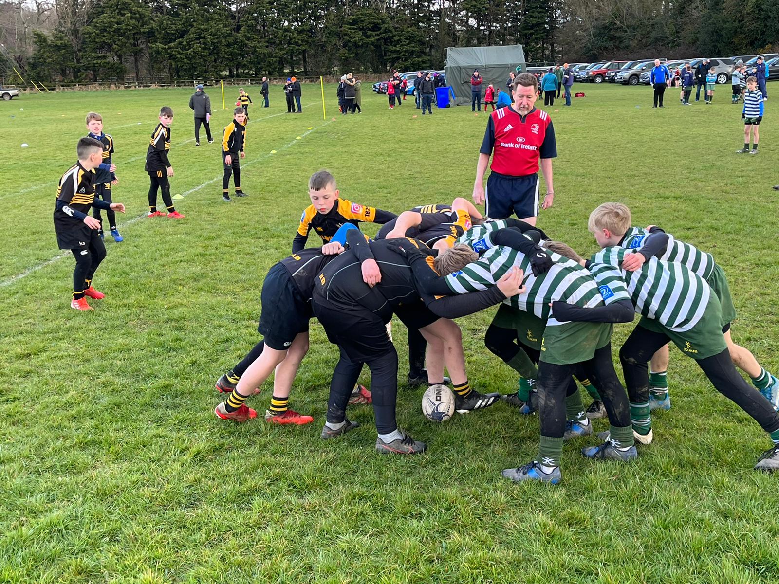 Clan U11s at Joe Moran Rugby Festival in Naas - Clanwilliam F.C